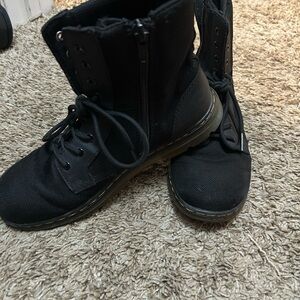 Dr. Martens Black Combat Boots